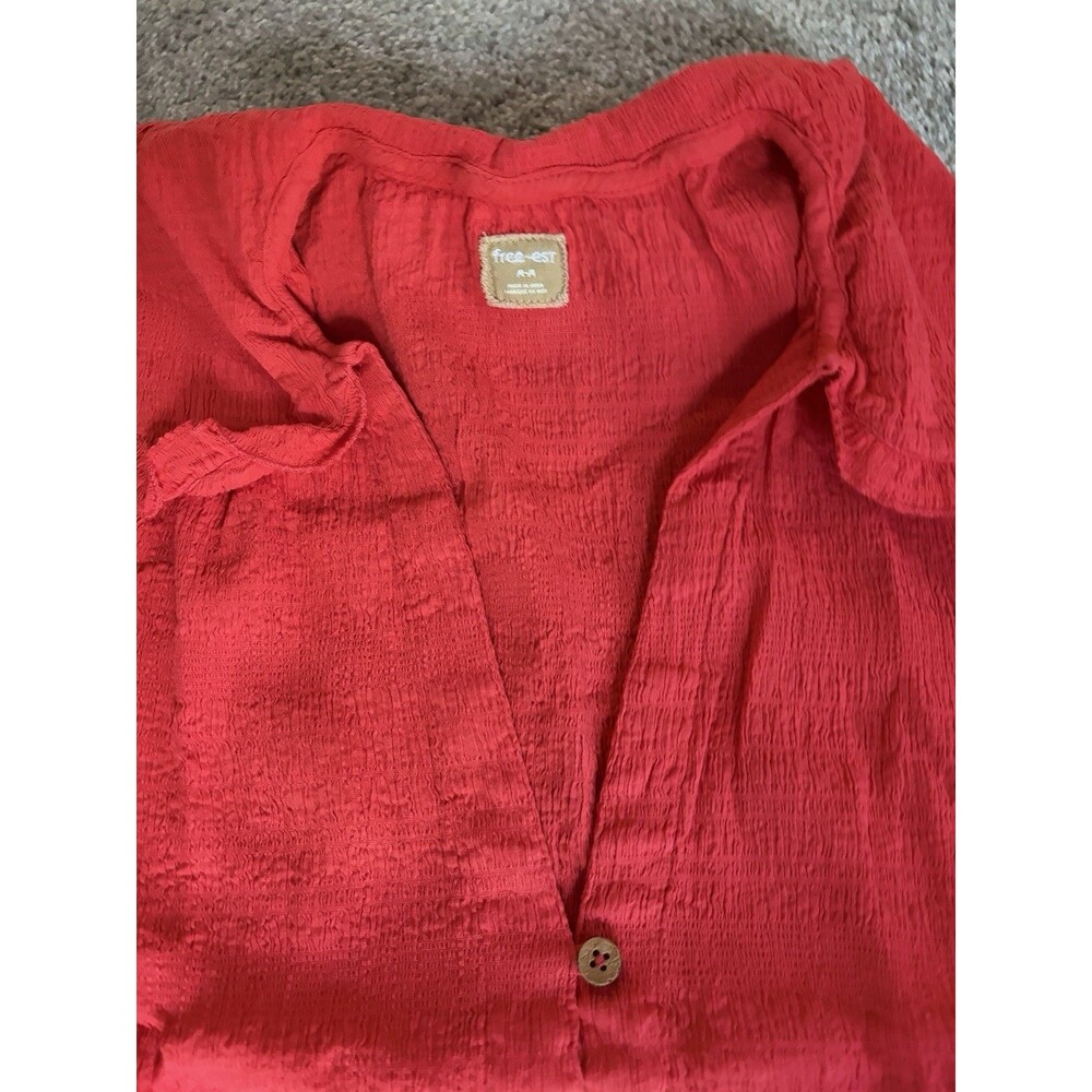 FREE PEOPLE Lovesick 2 Pc Set Sugared Coral Size Medium NWT - Picture 6 of 7